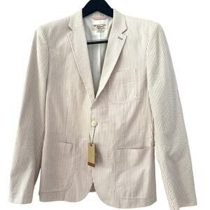 Original Penguin Seersucker Blazer Sz M  NEW NWT lightweight